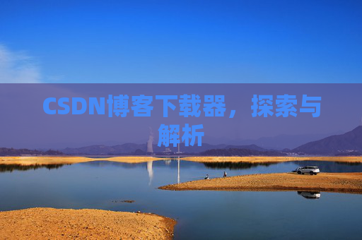 CSDN博客下载器，探索与解析